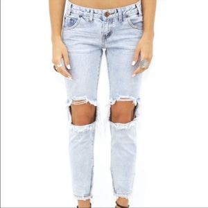 One Teaspoon Freebirds Blue Malt size 24